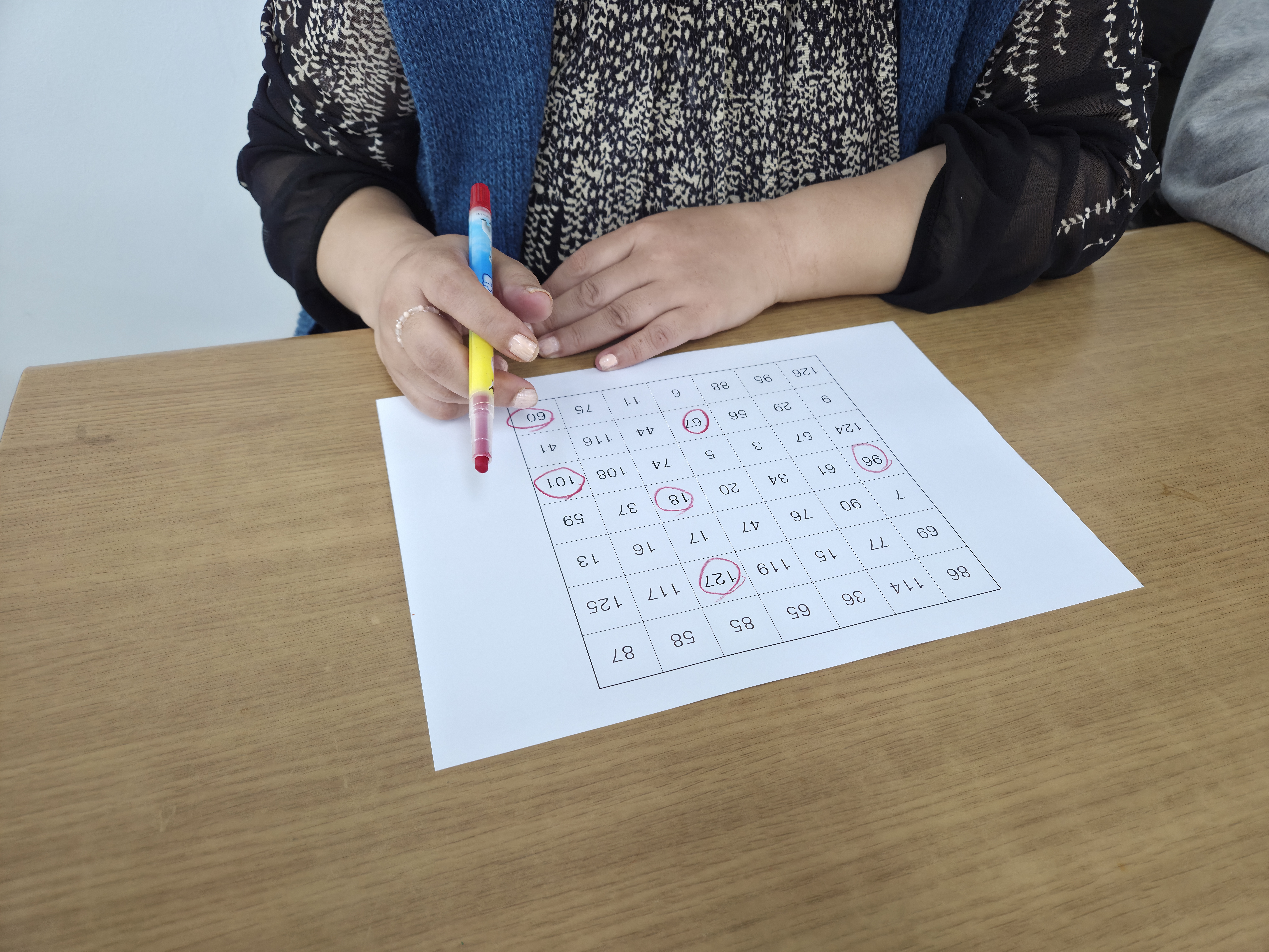 12월 1일 놀이치료(빙고게임)