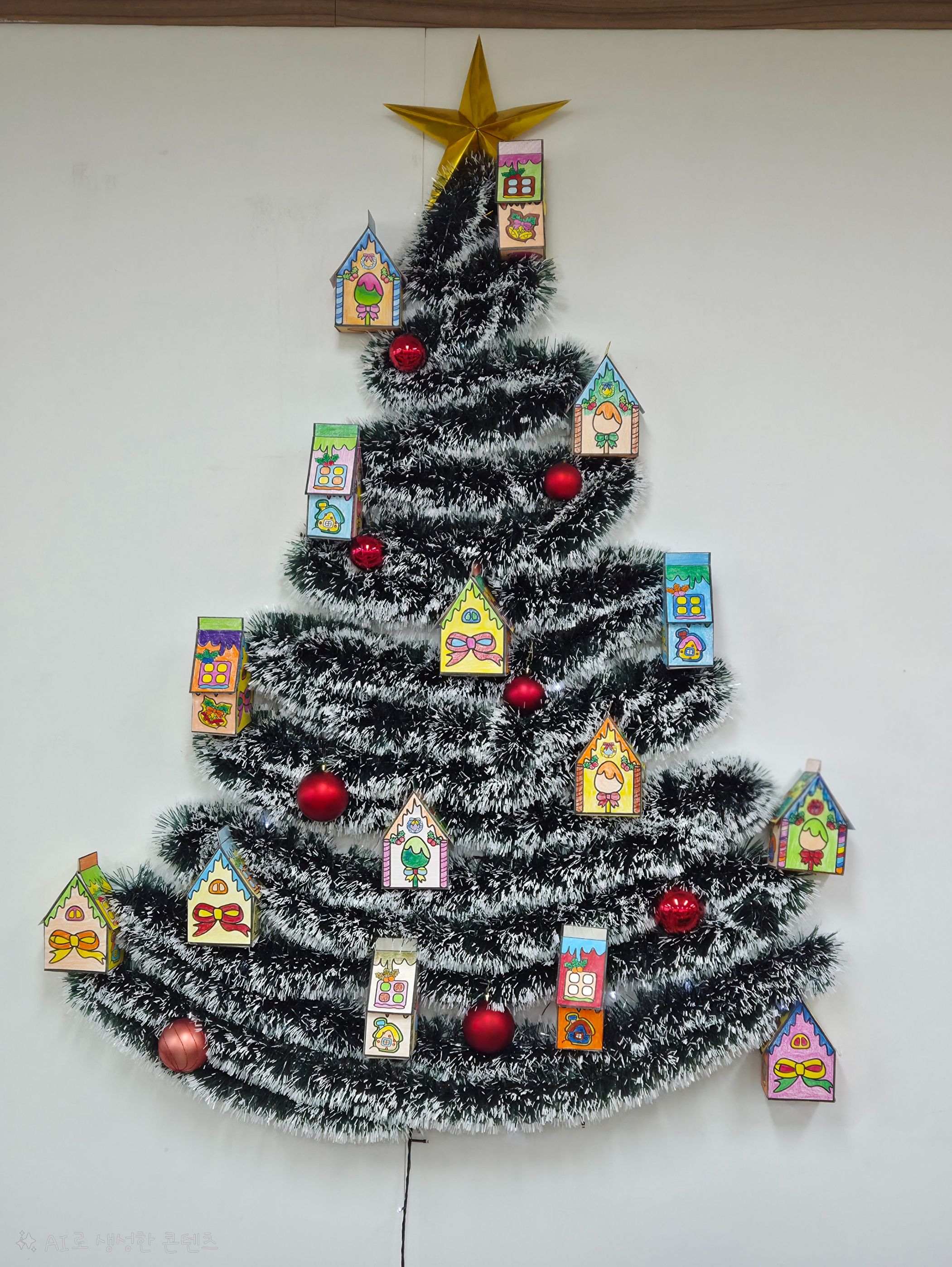 12월 10일 미술치료(과자집 만들기)